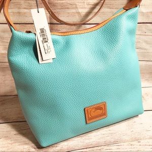 NWT Dooney and Bourke Paige Sac Calypso Teal Purse